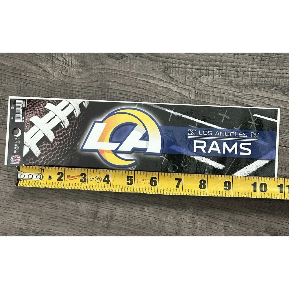 Los Angeles LA Rams Reserved Parking Sign NFL Man Cave Garage Decor Bundle Lot‎
